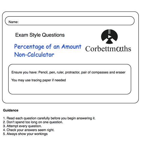 Other Popular Tags dataframe. . Corbettmaths percentage of an amount non calculator answers